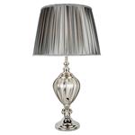 Greyson Chrome/Clear Glass Urn Table Lamp 3721CL