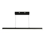 Layla LED Black Metal And Opal Gesture Controlled Bar Pendant 30228BK