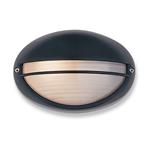 Streamline Classic Small Oval Eyelid Bulkhead Light 5202BK