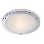 Rondo IP44 LED Chrome Flush Bathroom Fitting 8611CH