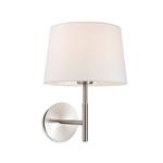 Seymour Brushed Steel Wall Light Complete 2879BS