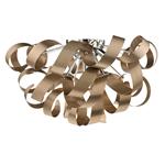 Rawley Brushed Copper Coil Ceiling Light RAW0564