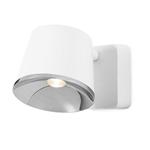 Drone Single LED Wall Spotlight White And Chrome 05-5306-14-21