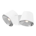 Drone Double White And Copper LED Wall Fitting 05-5307-14-21