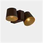 Drone Double Brown And Gold LED Spotlight 05-5307-CI-F5