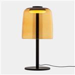 Levels 1 Small LED 220mm Amber Glass Table Lamp 10-A002-05-15