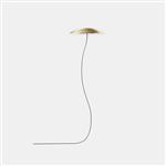 Noway Single Shade Matte Gold Suspended Floor Lamp 00-7981-DN-05