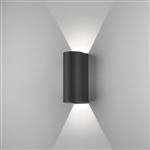 Dunbar 255 LED Cylinder IP65 Outdoor Wall Light 1384005