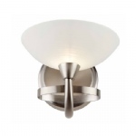 Satin Chrome Wall Light CAGNEY-1WBSC