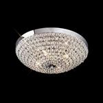 Ava 4 Lamp Crystal Ceiling Flush IL30187