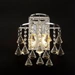 Inina Chrome/Crystal Switched Double Wall Light IL30774