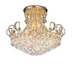 Pearl Gold Crystal Ceiling Light IL30007
