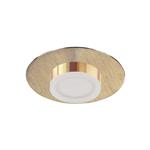 Marcel LED IP44 Rated Recessed satin Gold Downlight M8351/1