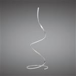 Nur LED Silver/Chrome Extra Large Looped Dimmable Floor Lamp M5001