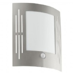City Stainless Steel Outdoor Sensor Light 88144