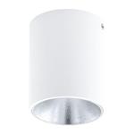 Polasso Round White And Silver Surface Mounted LED Ceiling Light 94504