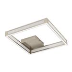 Altaflor LED Square Satin Nickel And Opal White Flush Fitting 99784