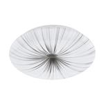 Nieves Small LED Round White And Silver Ceiling or Wall Light 99699