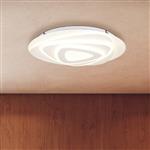 Palagiano 400mm White Flush Ceiling Light 900864