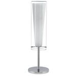 Pinto White Clear Table Lamp 89835