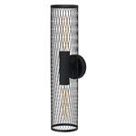 Redcliffe Black Wall/Ceiling Double Light 43535