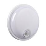 Rond Plus IP65 PIR White Round LED CCT Outdoor Wall Light 108746