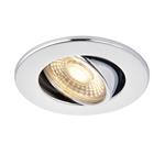 Shield Deco Chromel LED 500 CCT Tilting Recessed Fire Rated Downlight 108297