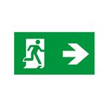 Tugal Emergency Exit Sign Right Arrow ILEMAL011