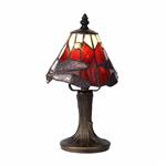 Durham Purple And Pink Shade Tiffany Table Lamp LT31193