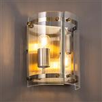 Miramar Antique Brass Double Wall Light LT31317