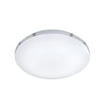 Apart IP44 410mm LED White & Chrome Bathroom Flush Fitting 659412406