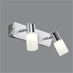 Clapton LED Wall or Ceiling Chrome Two Light Spot 821470205