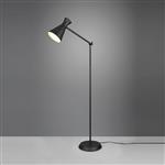 Enzo Matt Black Adjustable Floor Lamp R40781032