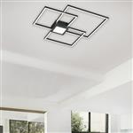 Hydra Anthracite Squares 4-Light LED Fitting 676210442