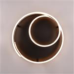 Marnie Black Gold Flush LED Ceiling Fitting 644110180