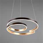 Marnie LED Black And Gold Ceiling Pendant 344110180