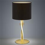 Nandor Gold Colour Dual-Light Table Lamp 575310379