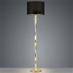 Nandor Gold Finish Dual-Light Floor Lamp 475310379