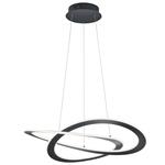 Oakland Anthracite LED Ceiling Pendant 321710142