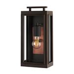 Bronze And Copper Outdoor IP44 Rated Wall Lantern QN-SUTCLIFFE-S-OZ