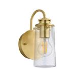 Brushed Brass IP44 Rated Bathroom Wall Light QN-BRAELYN1-BB