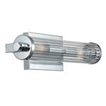 Polished Chrome IP44 Rated Bathroom 2 Light QN-AZORES2-PC