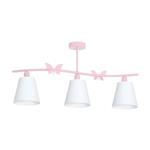Alice Pink Triple Ceiling Fitting MLP979