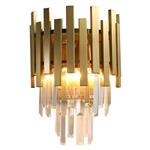 Aspen Gold and Crystal Double Wall Light ML5998