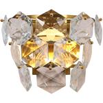 Diana Gold Double Crystal Wall Light ML6933