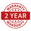 2 Year Warranty