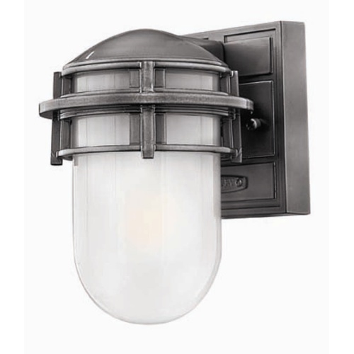 Outdoor IP44 Grey Finished Wall Light HK-REEF-MINI-HE