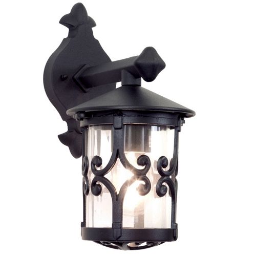 Hereford Downward Outdoor Wall Lantern IP43 BL8