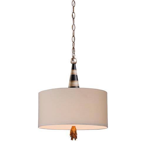 Ceiling Pendant Light Fitting Cream Lampshade FB-FLAMBEAU-P