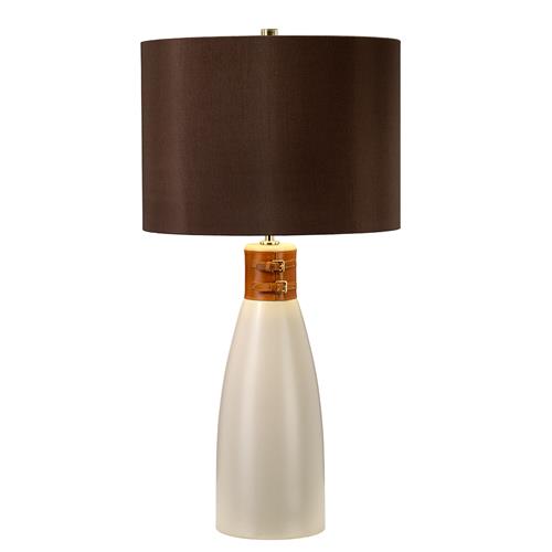 Ceramic Table Lamp Taupe Finished HAMMERSMITH-TL